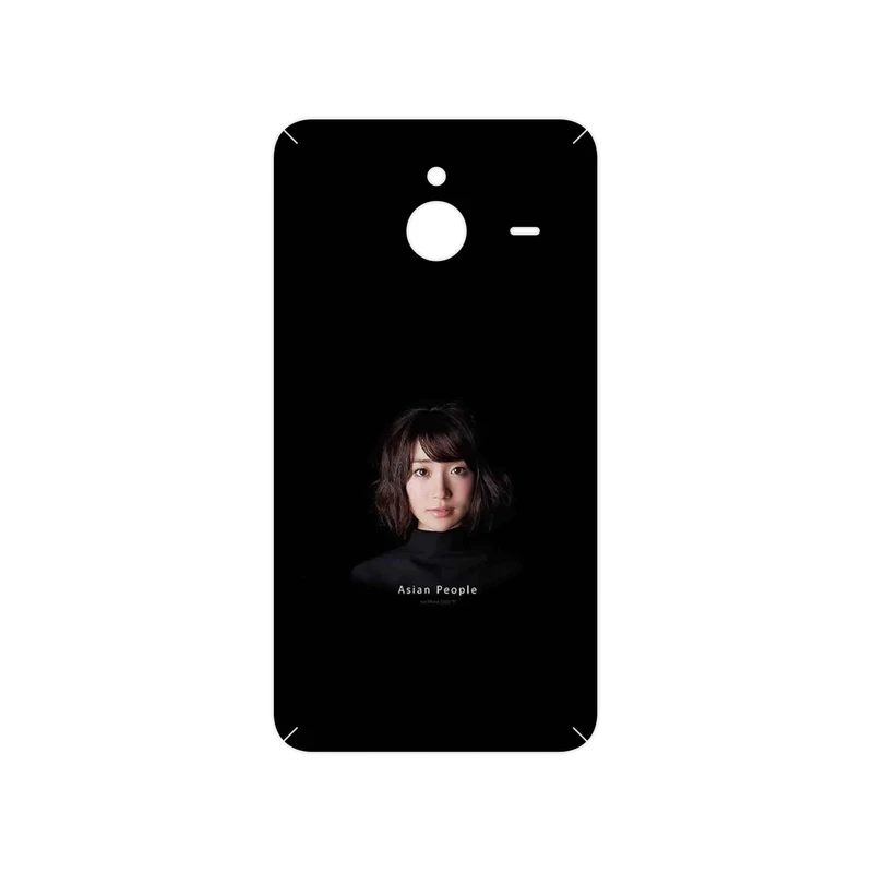 برچسب پوششی ماهوت مدل Portrait of an Asian Woman مناسب برای گوشی موبایل مایکروسافت Lumia 640 XL
