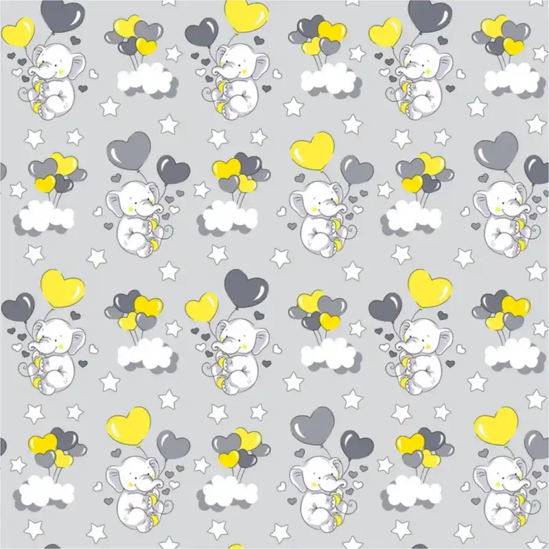 پارچه ملحفه ریسمان طرح الفنت کد 0180