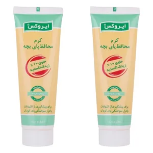 کرم محافظ پای کودک ایروکس مدل Nappy حجم 50 میلی لیتر بسته 2 عددی