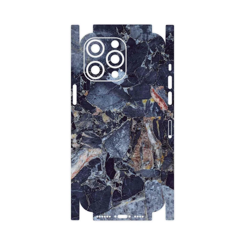 برچسب پوششی ماهوت مدل Broken black marble-FullSkin مناسب برای گوشی موبایل اپل iPhone 14 Pro Max