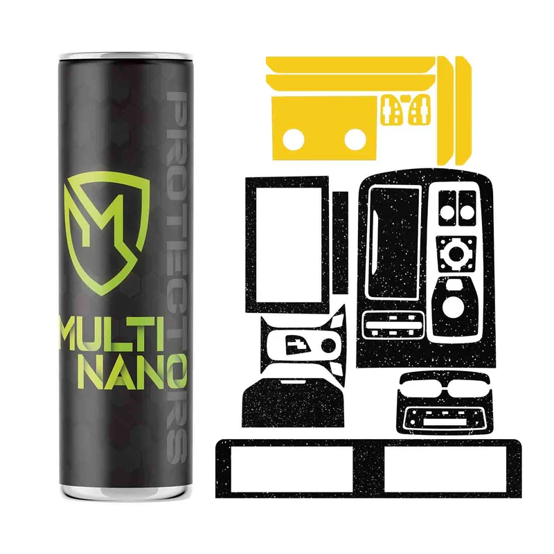 برچسب محافظ کنسول خودرو مولتی نانو طرح کهکشانی مدل X-F1G مناسب برای بهمن فیدلیتی پرستیژ مجموعه 24 عددی