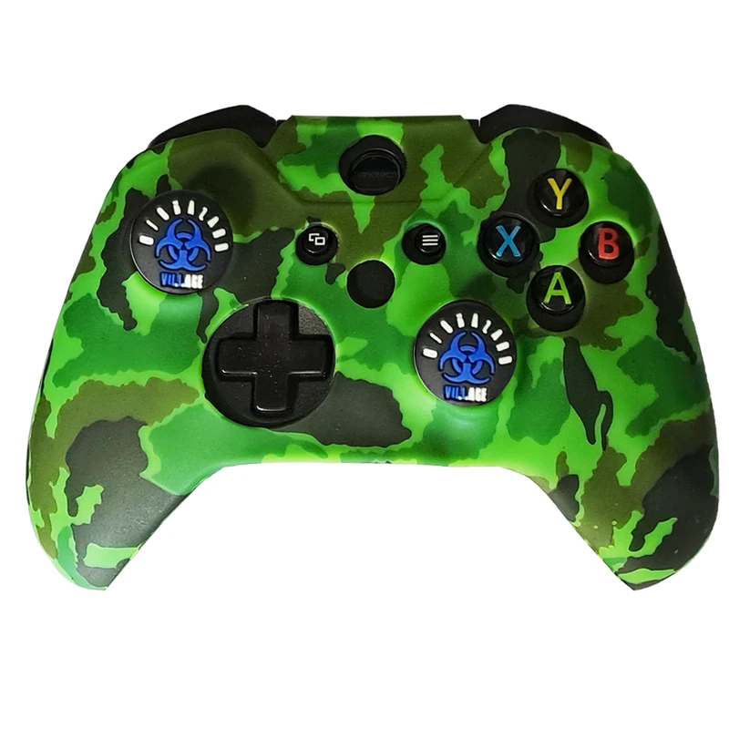 محافظ دسته ایکس باکس Series S طرح ارتشی مدل Army XS129 به همراه روکش آنالوگ