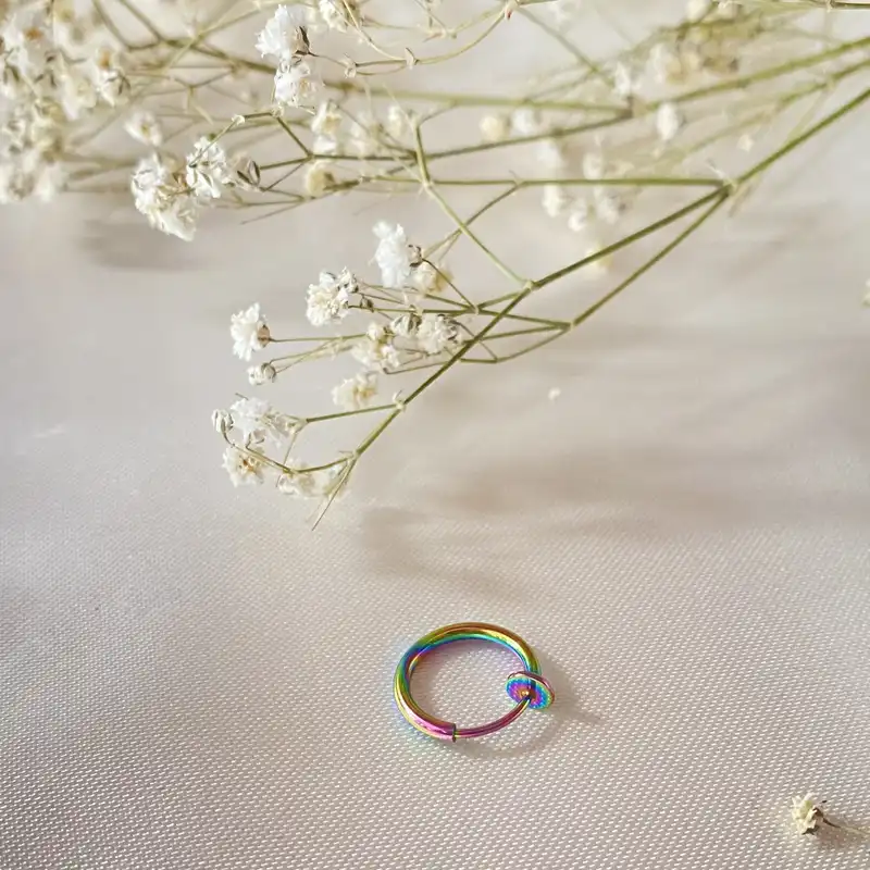 پیرسینگ مدل فیک گوش لب بینی کد B