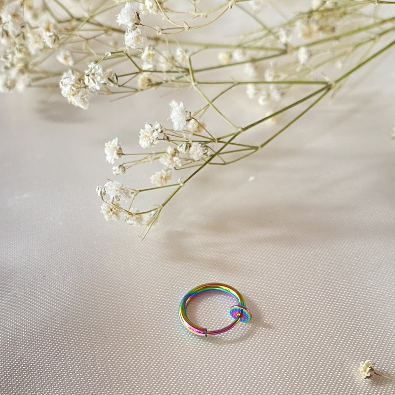 پیرسینگ مدل فیک گوش لب بینی کد B