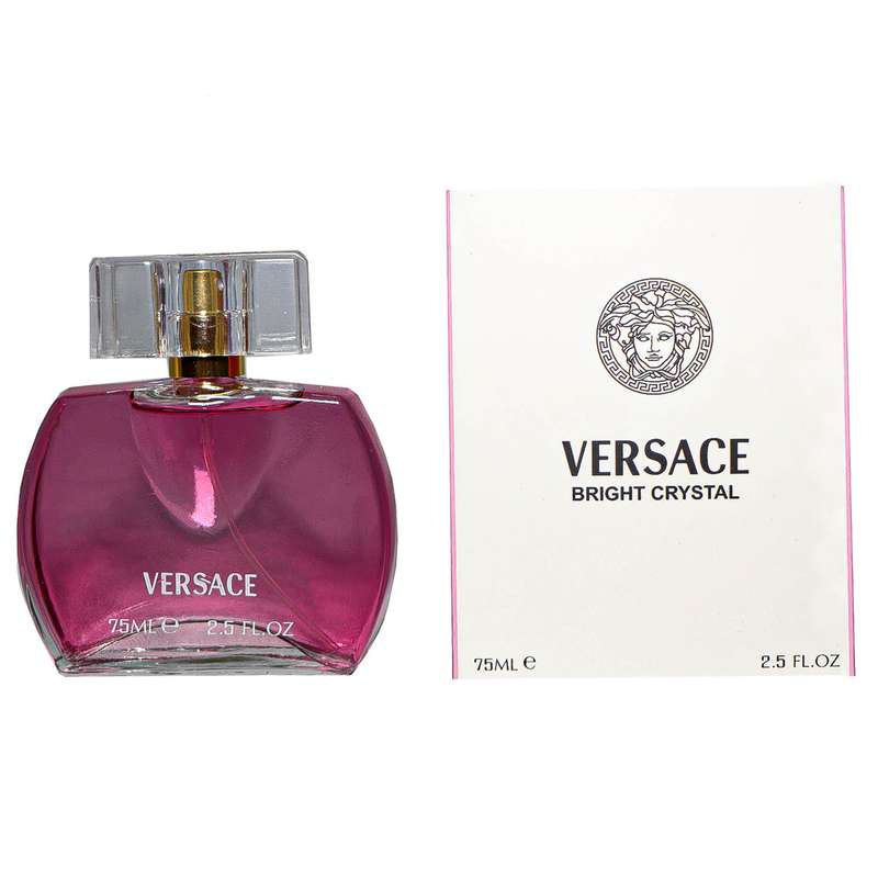 ادو تویلت زنانه برایت کریستال مدل versace حجم 75 میلی لیتر