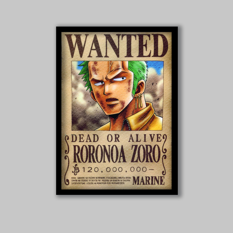 تابلو مدل انیمه وان پیس One Piece کد LA-G10740-2