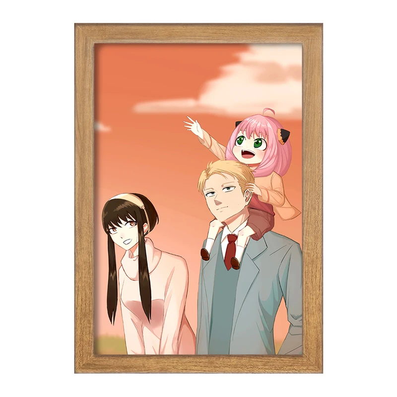 تابلو خندالو مدل خانواده فورجر انیمه اسپای ایکس فمیلی Spy x Family  کد 15577