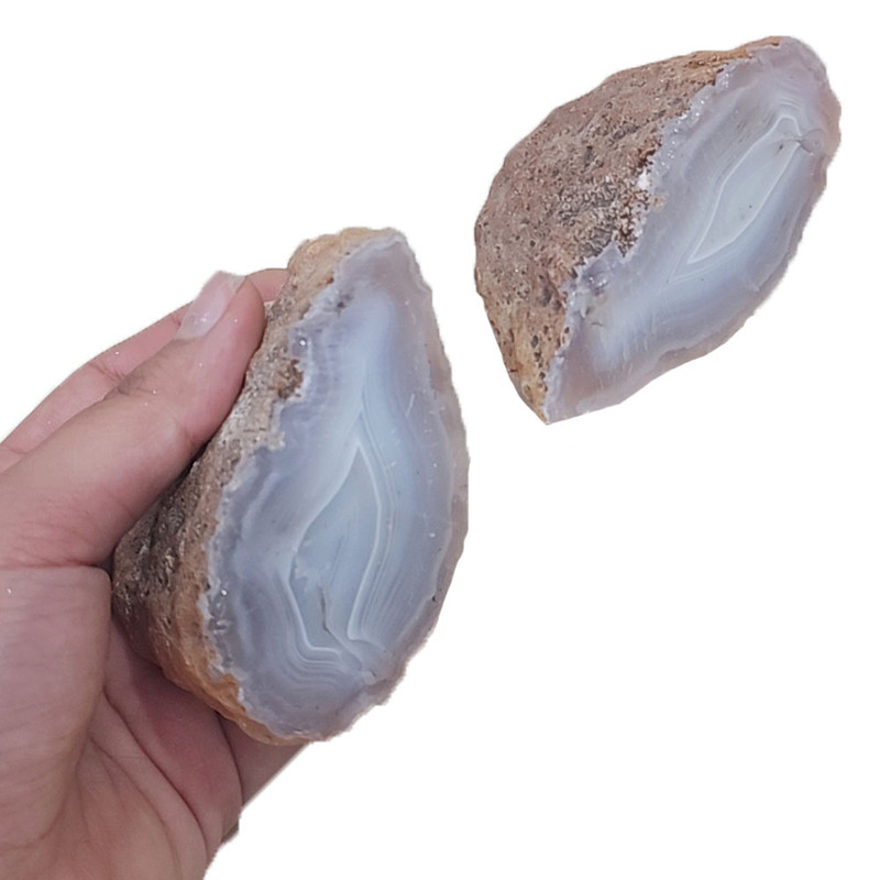 سنگ راف عقیق مدل f3 مجموعه 2 عددی