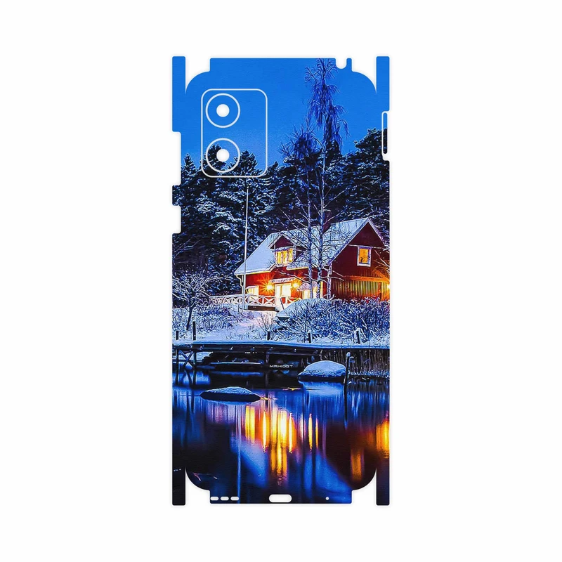 برچسب پوششی ماهوت مدل Winter Season-FullSkin مناسب برای گوشی موبایل موتورولا Moto E13