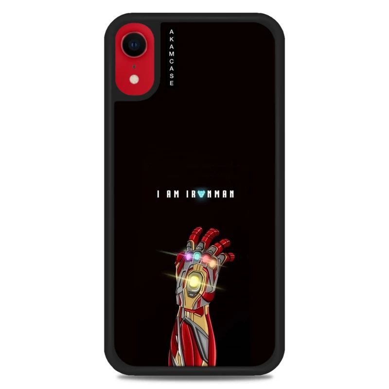 کاور آکام مدل AMC-WAXR-IRON MAN10 مناسب برای گوشی موبایل اپل iPhone XR