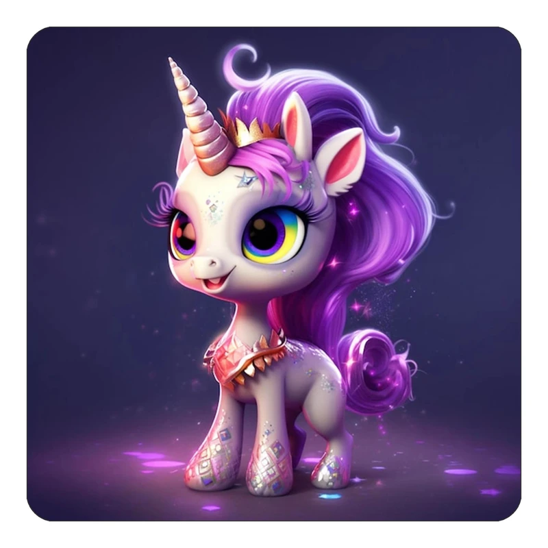 مگنت کاکتی طرح اسب تک شاخ و یونیکورن مدل mp29272