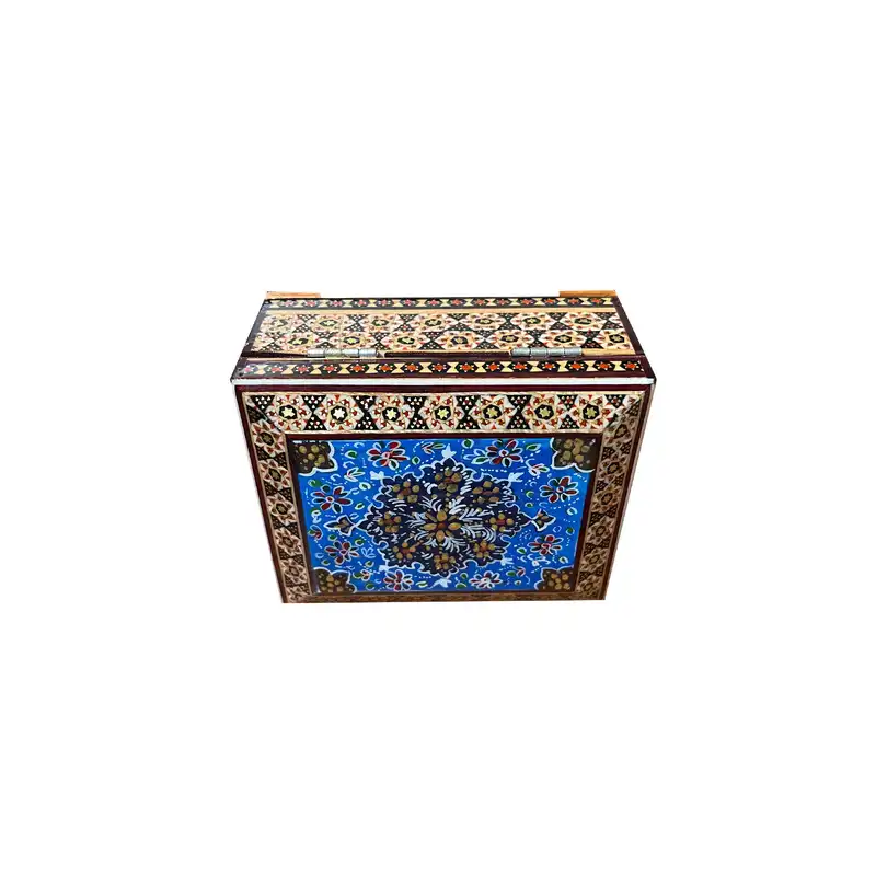 جعبه جواهرات خاتم کاری کد 1123