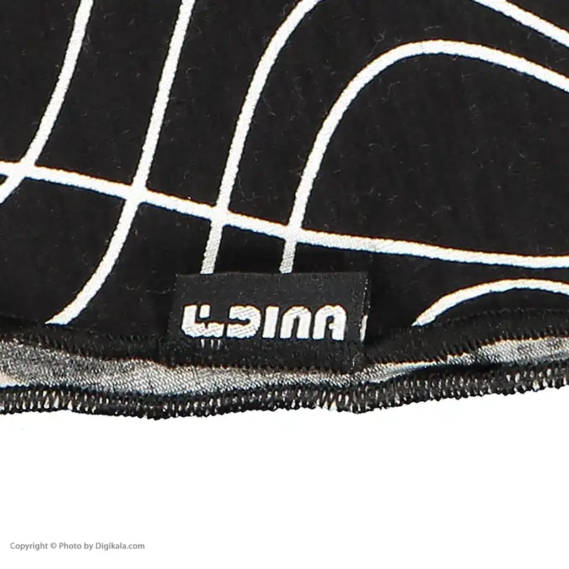 یقه حجاب دینا مدل دکمه دار کد DG075