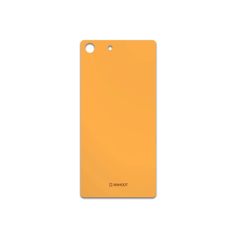 برچسب پوششی ماهوت مدل Matte-Orange مناسب برای گوشی موبایل سونی Xperia M5
