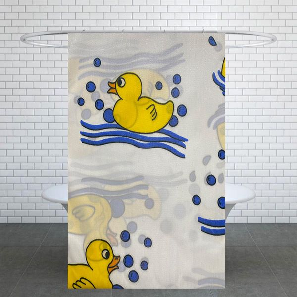 پرده حمام کد PH226 سایز 170x200 سانتی متر