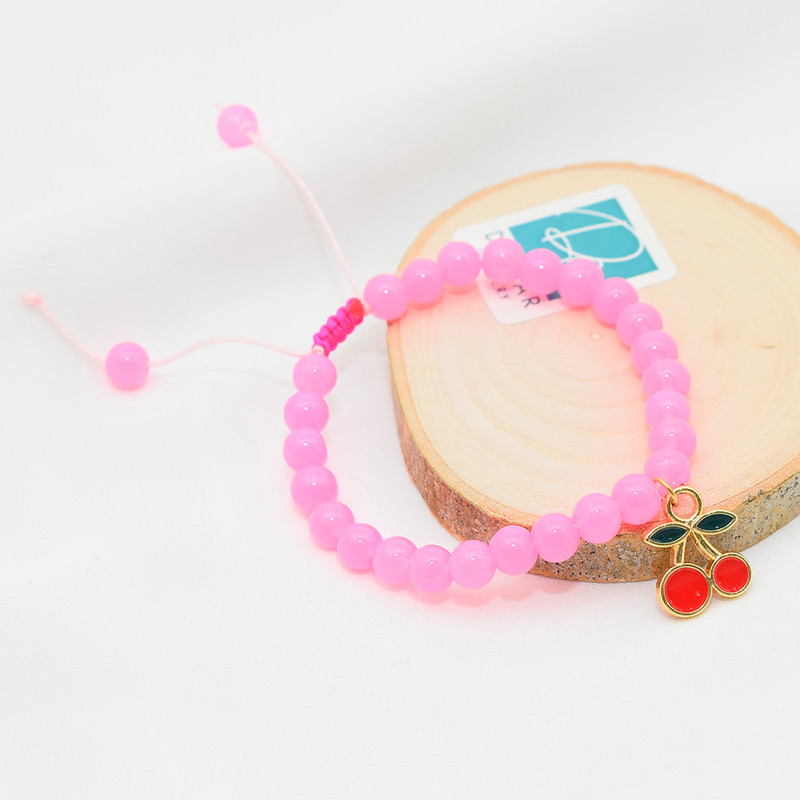 دستبند دخترانه دلنار گالری مدل گیلاس کد 02 دستبند دخترانه دلنار گالری مدل گیلاس کد 02