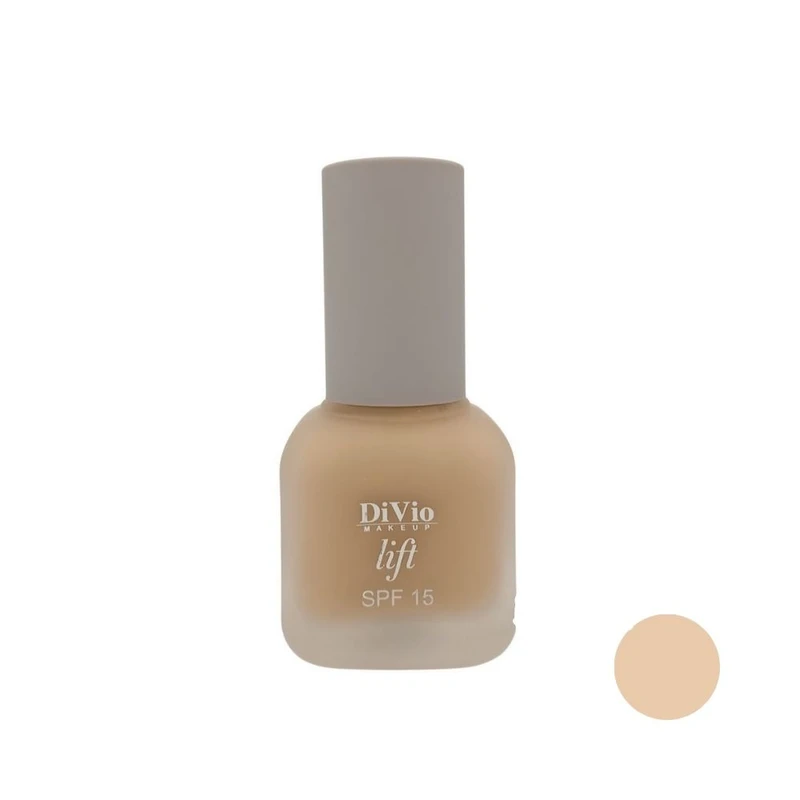 کرم پودر مایع SPF15 دیوایو مدل LIFT شماره 04 مناسب برای انواع پوست حجم 45 میلی‌لیتر