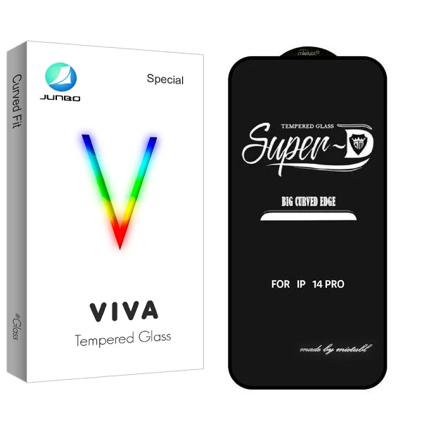 محافظ صفحه نمایش جانبو مدل Viva SuperD مناسب برای گوشی موبایل اپل iPhone 14 Pro