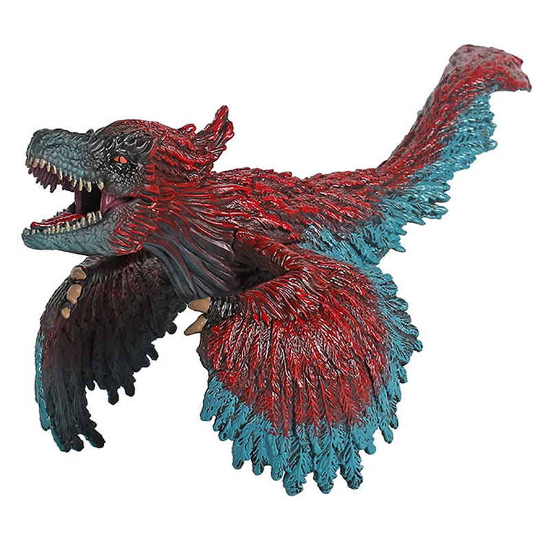 اکشن فیگور مدل دایناسور فک متحرک طرح Pyroraptor کد 1002