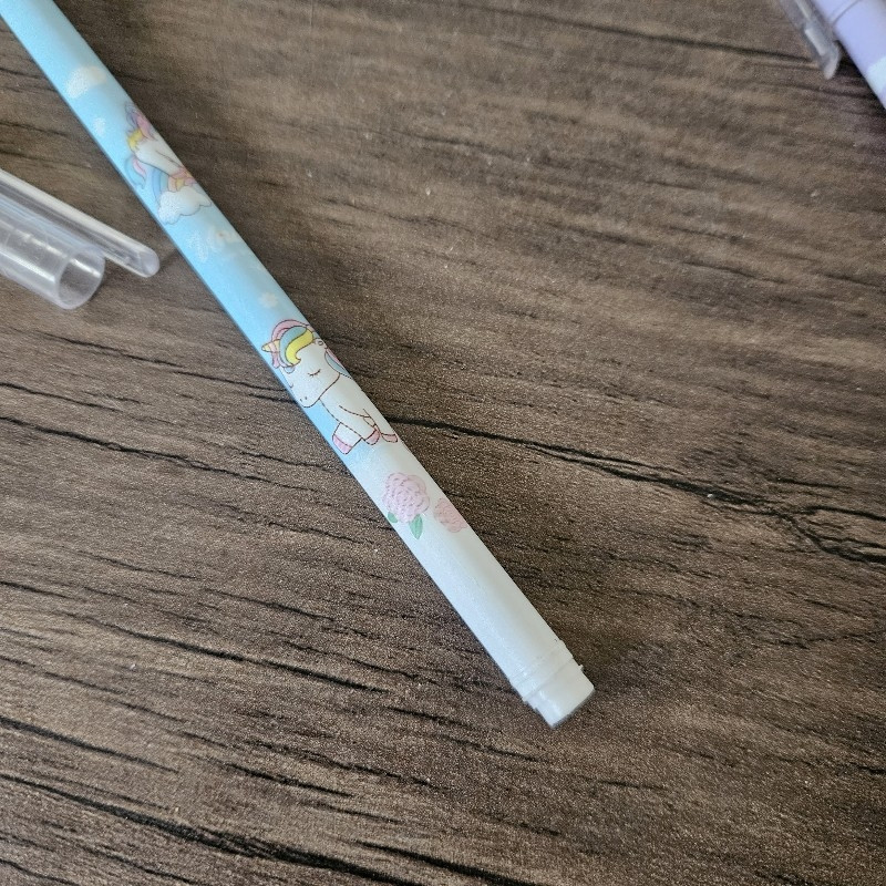 روان نویس مدل پاکن دار طرح یونیکورن رنگین کمانی