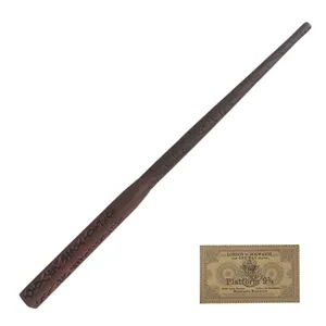 اسباب بازی زینتی مدل چوب دستی هری پاتر طرح سیریوس بلک به همراه کارت قطار