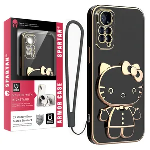 Spartan Kitty Cover For Xiaomi Redmi Note 11 Pro with strap
