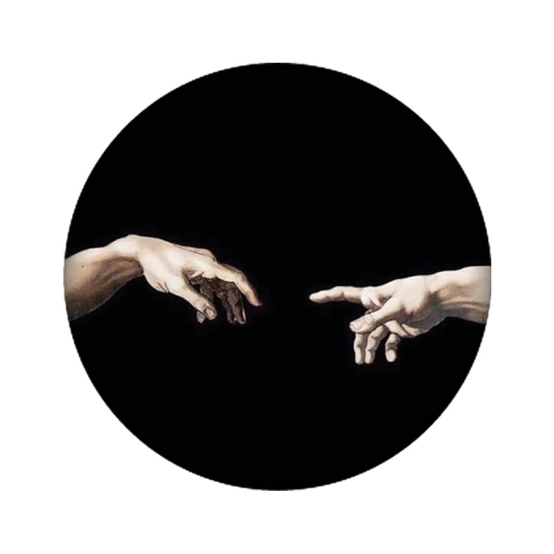 استیکر تزئینی موبایل مدل دست کد 3118