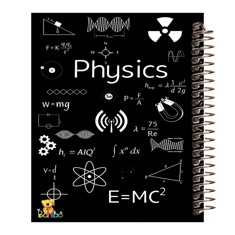 دفتر مشق 100 برگ بانیبو طرح phisics کد 2747