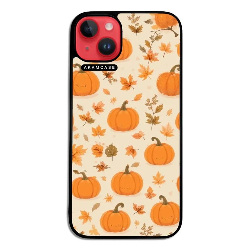 کاور آکام مدل AMC-WA14PLUS-PUMPKIN-2 مناسب برای گوشی موبایل اپل iPhone 14 Plus