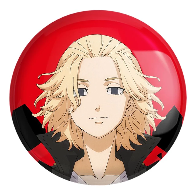 پیکسل خندالو طرح مایکی انیمه توکیو ریونجرز Tokyo Revengers کد 10584 مدل بزرگ