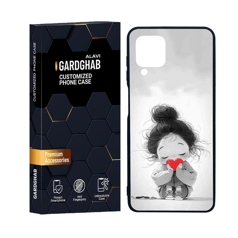کاور گارد قاب علوی مدل دور ژله ای فانتزی مناسب برای گوشی موبایل سامسونگ Galaxy M32 4G
