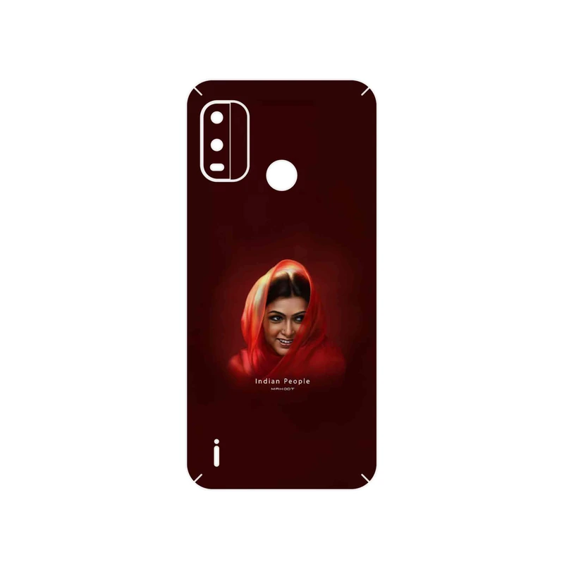 برچسب پوششی ماهوت مدل Portrait of an Indian Woman مناسب برای گوشی موبایل نوکیا G11 Plus