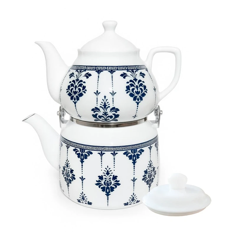 ست کتری و قوری آراهوم مدل دنی 002 گنجایش کتری 2.4 لیتر گنجایش قوری 0.8 لیتر