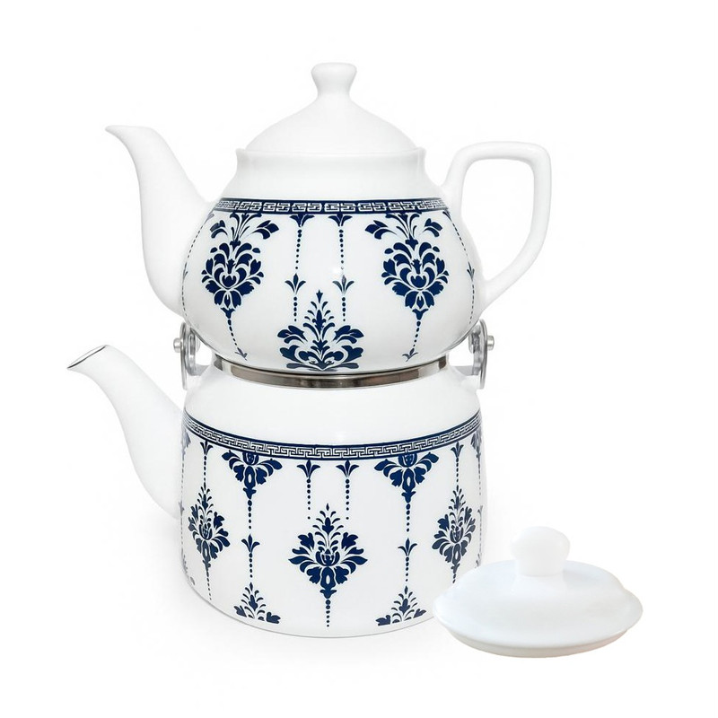 ست کتری و قوری آراهوم مدل دنی 002 گنجایش کتری 2.4 لیتر گنجایش قوری 0.8 لیتر