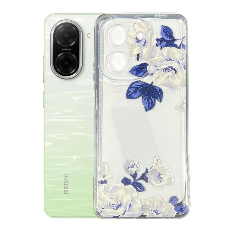 کاور طرح گل رز مناسب برای گوشی موبایل شیائومی Redmi A5 4g