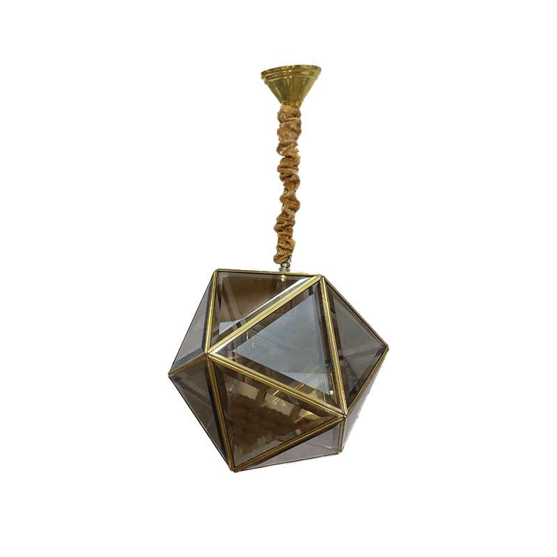 چراغ آویز مدل چند وجهی