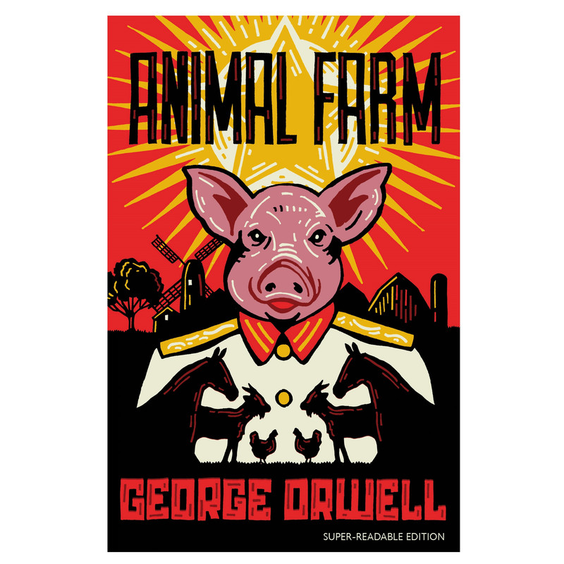 کتاب Animal Farm اثر George Orwell انتشارات Penguin