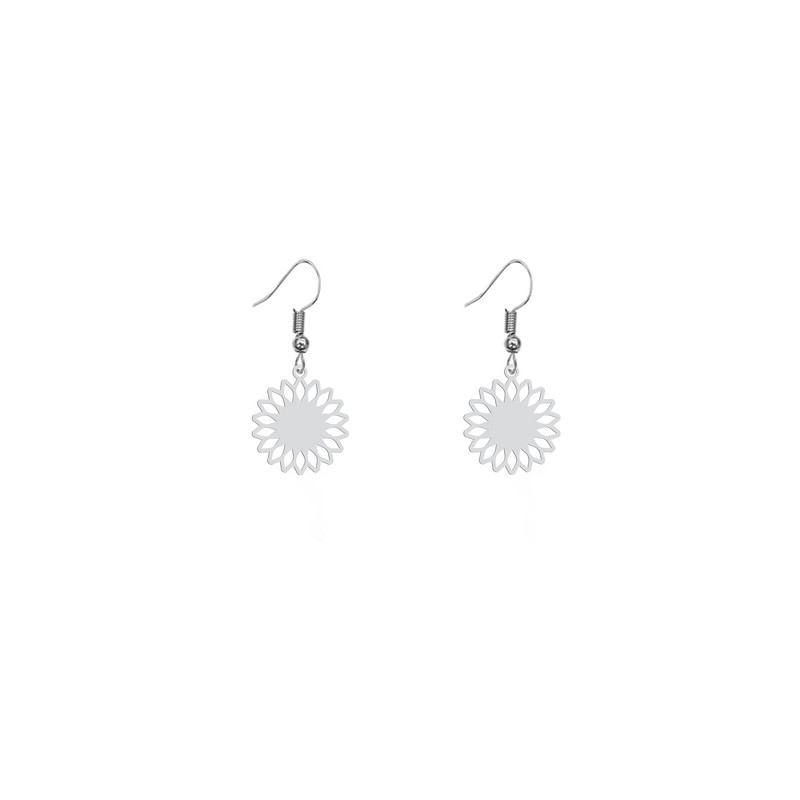 گوشواره زنانه هایکا طرح گل مدل ha-431 گوشواره زنانه هایکا طرح گل مدل ha-431