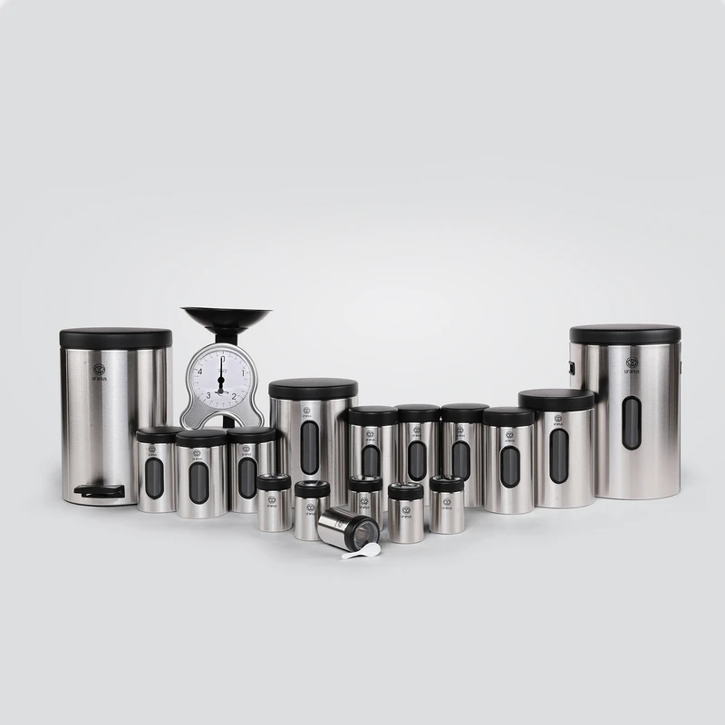 عکس شماره 2 : سرویس آشپزخانه 18 پارچه اورانوس مدل استوانه