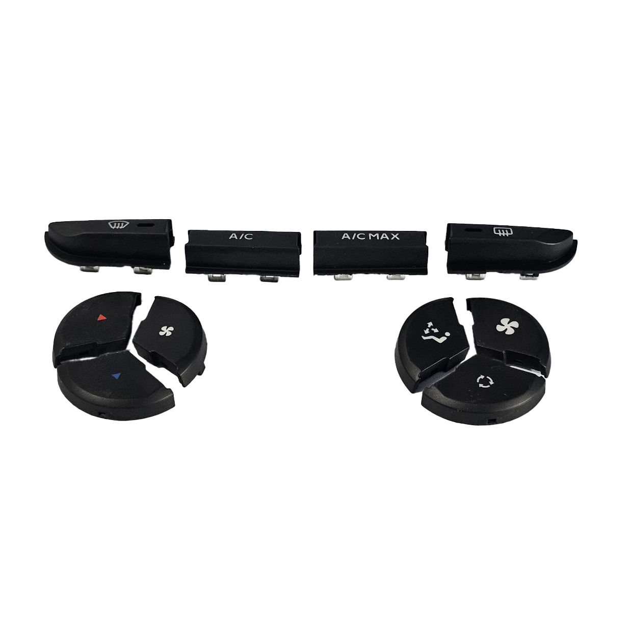 کلید پنل کولر و بخاری دیجیتالی وی اف ان کد bbz-1067 مناسب برای پژو 301 بسته 10 عددی
