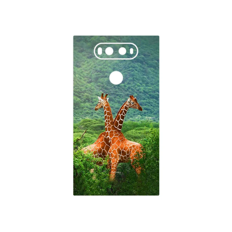 برچسب پوششی ماهوت مدل Giraffe مناسب برای گوشی موبایل ال جی V20