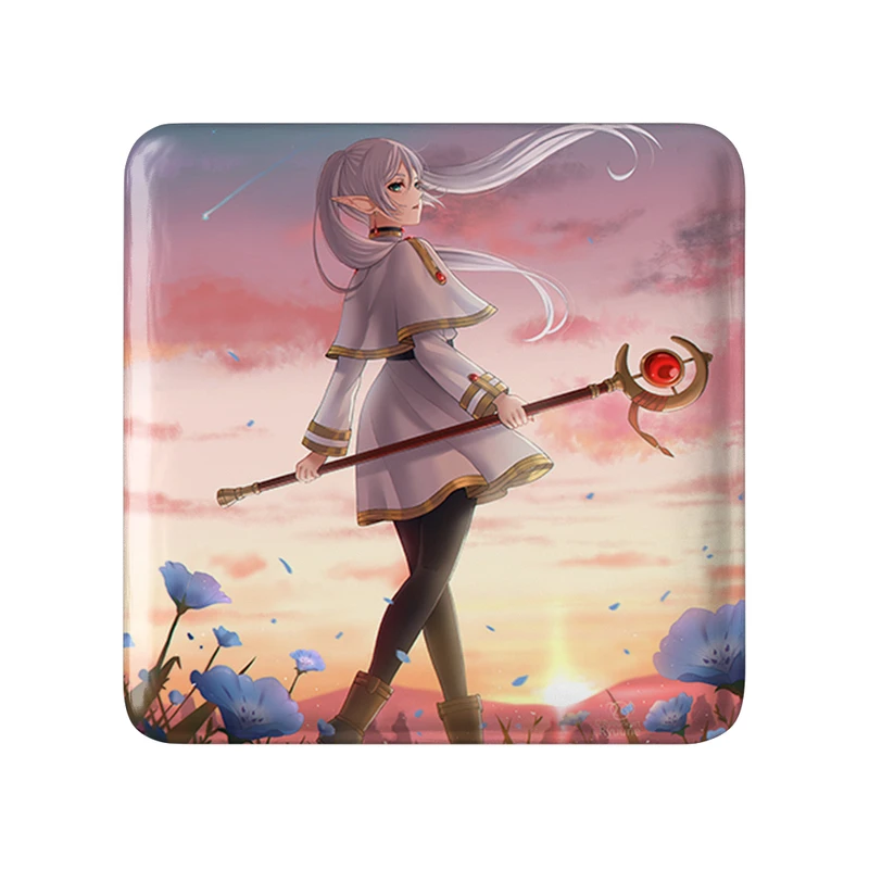 پیکسل خندالو طرح انیمه فریرن (Frieren) مدل مربعی کد 33958