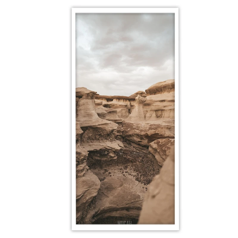 تابلو بکلیت طرح طبیعت خشک کویری مدل W-S3203