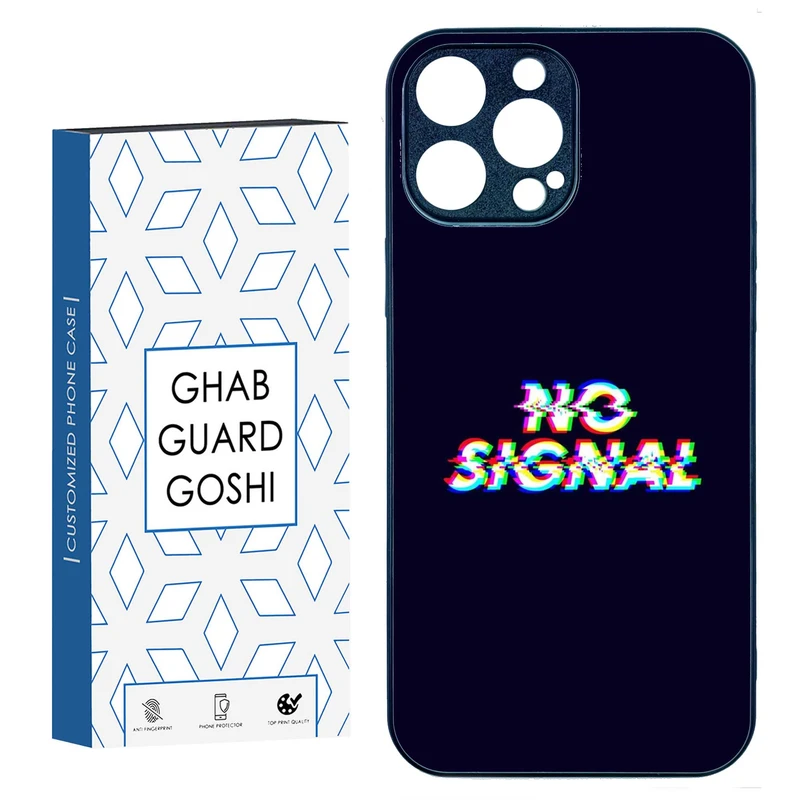 کاور قاب گارد گوشی طرح no signal کد TPU-193 مناسب برای گوشی موبایل اپل IPHONE 15 PRO MAX
