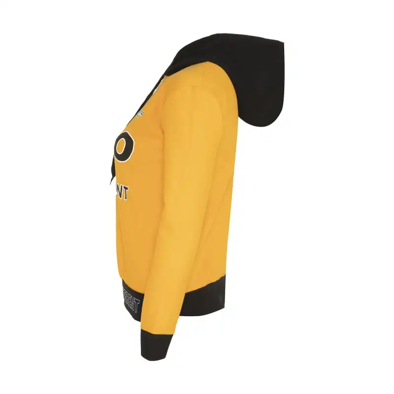 هودی زنانه آیلار مدل 0078 رنگ زرد