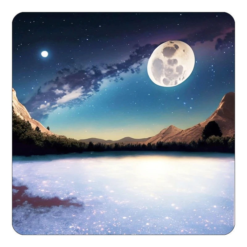 مگنت کاکتی طرح ماه و ستاره مدل mp51022