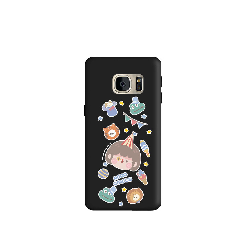 کاور طرح دخترانه کد m2512 مناسب برای گوشی موبایل سامسونگ Galaxy S7 Edge 