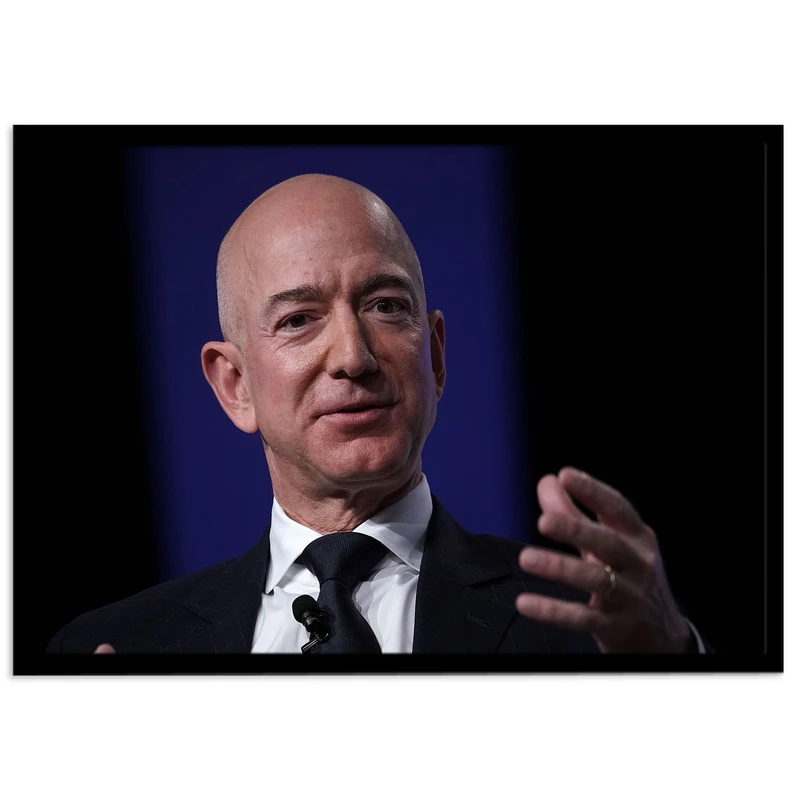 تابلو نوری بکلیت مدل طرح جف بزوس Jeff Bezos مدل بکلایت B-s1936