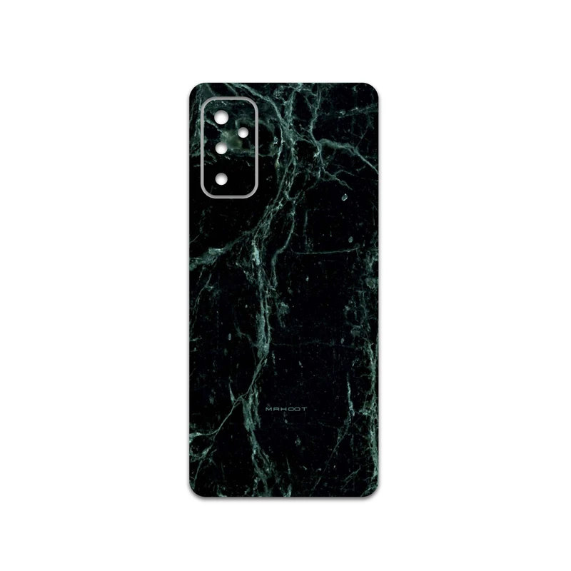 برچسب پوششی ماهوت مدل Graphite-Green-Marble مناسب برای گوشی موبایل سامسونگ Galaxy M52 5G