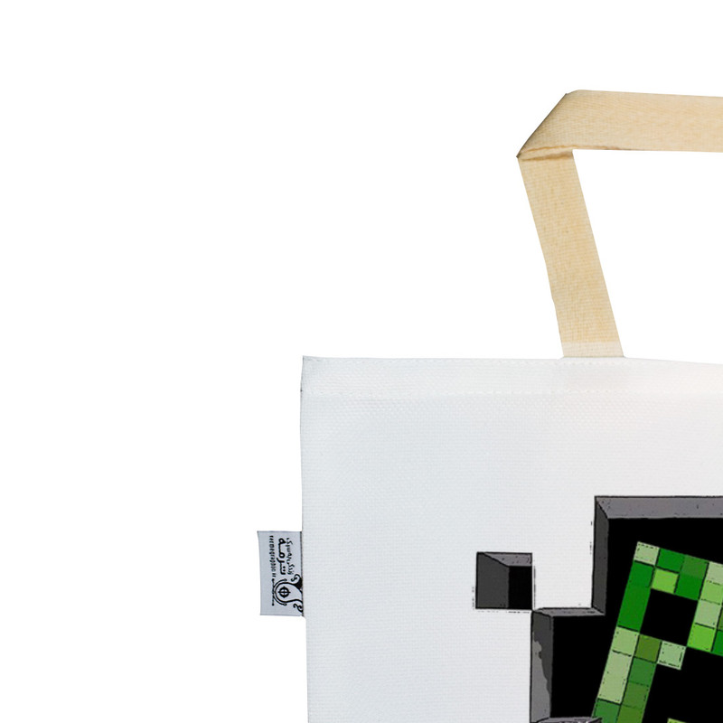 ساک خرید ترمه طراحان ایده مدل بازی ماینکرافت Minecraft کد strm01054 - SS